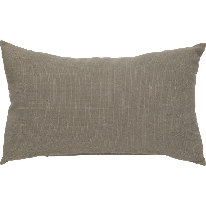 Coussin déperlant Koraï café 50 x 30 cm