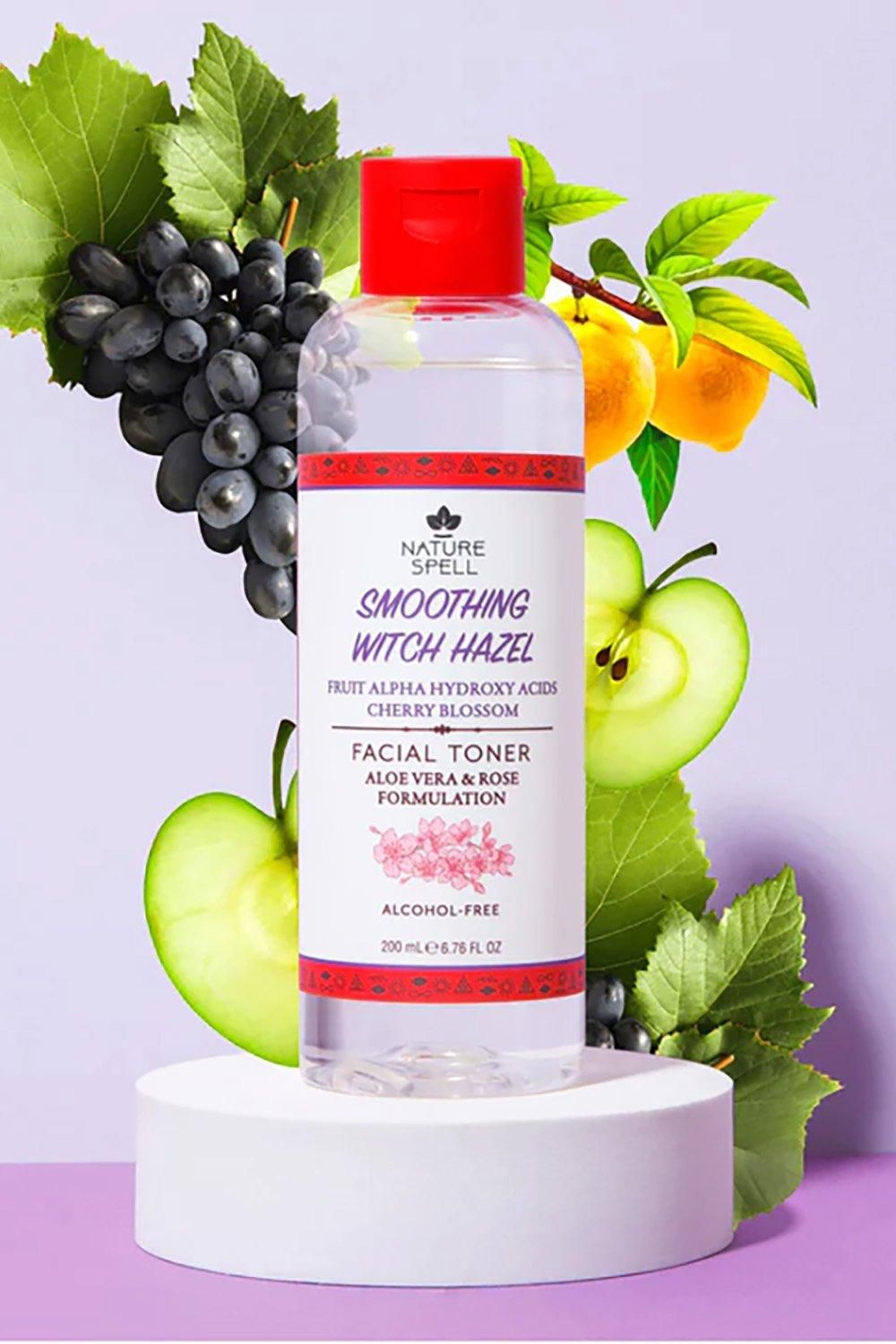 Nature Spell Fruit AHA Witch Hazel Smoothing Face Toner 200ml