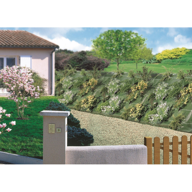 Toile de paillis tissée spécial paysages 1,25 x 10 m NORTENE
