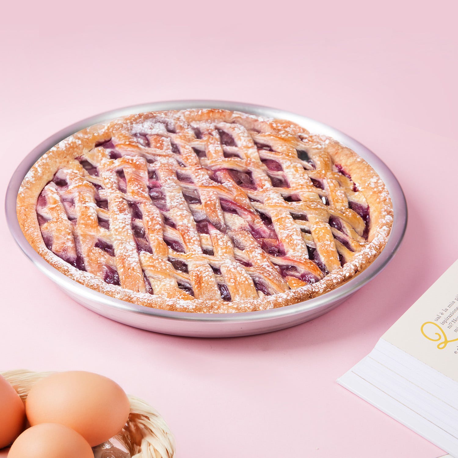 Stampo crostata 28 cm Fatto in casa da Benedetta alluminio