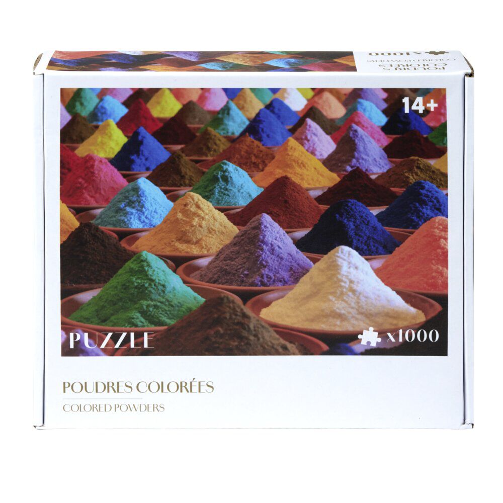 Puzzle 1000 pièces 50x70cm (3 modèles)