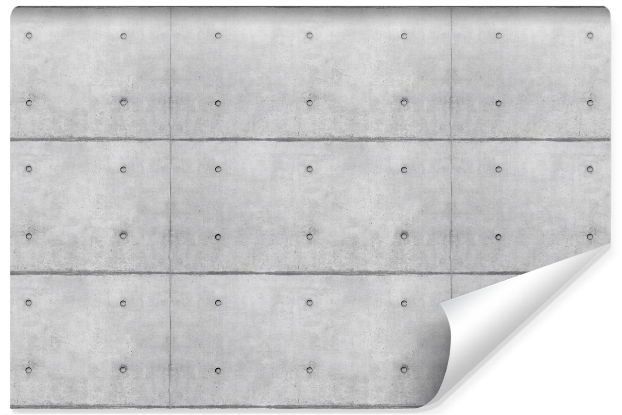 Fototapeta Do Salonu BETON Betonowe Płyty 90x60cm