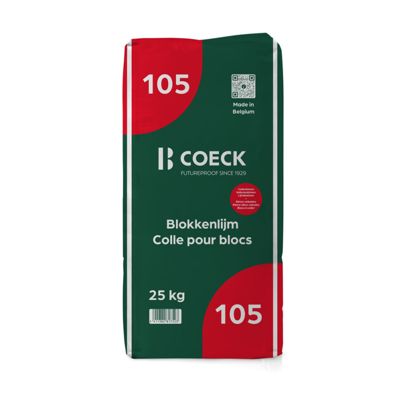 Colle pour blocs cellulaires 25 kg COECK