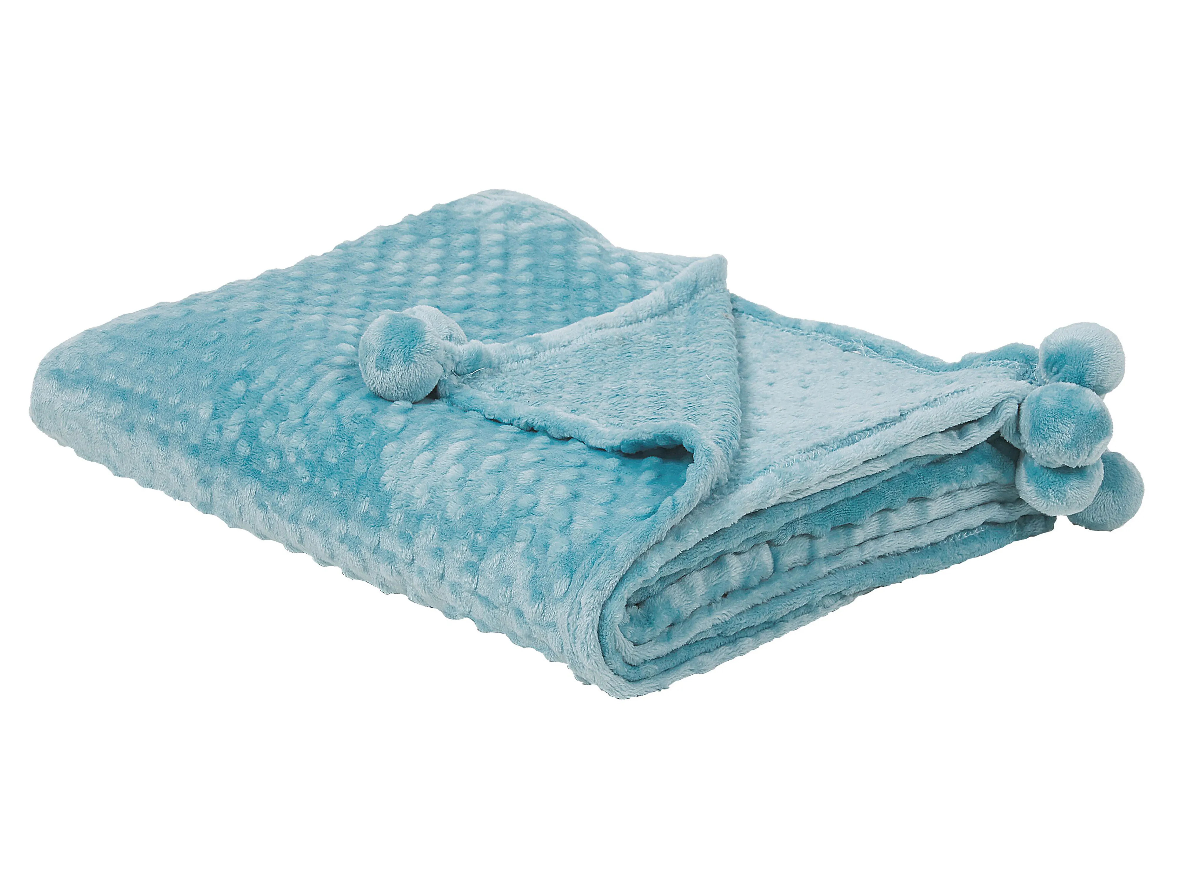 Blanket SAMUR 150 x 200 cm Light Blue
