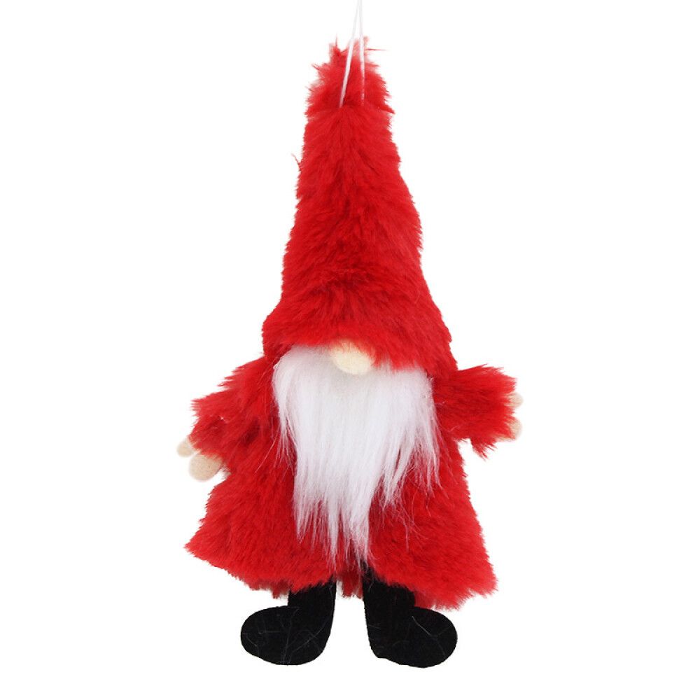 JULETREPYNT NISSE 15CM RØD