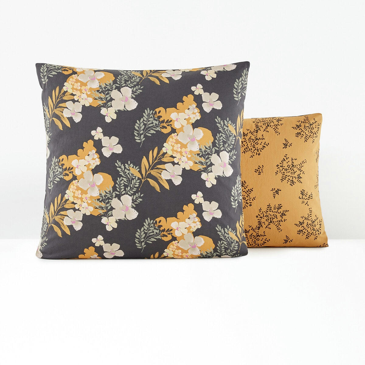 Taie d'oreiller coton lavé, Shabby