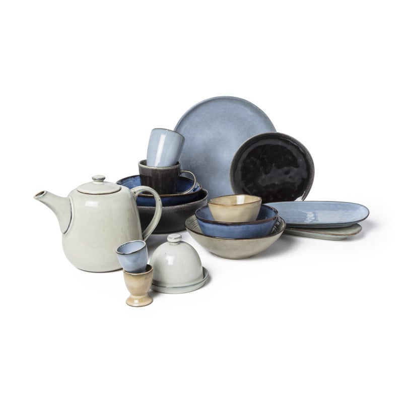 Beker Toscane - lichtblauw - 315 ml