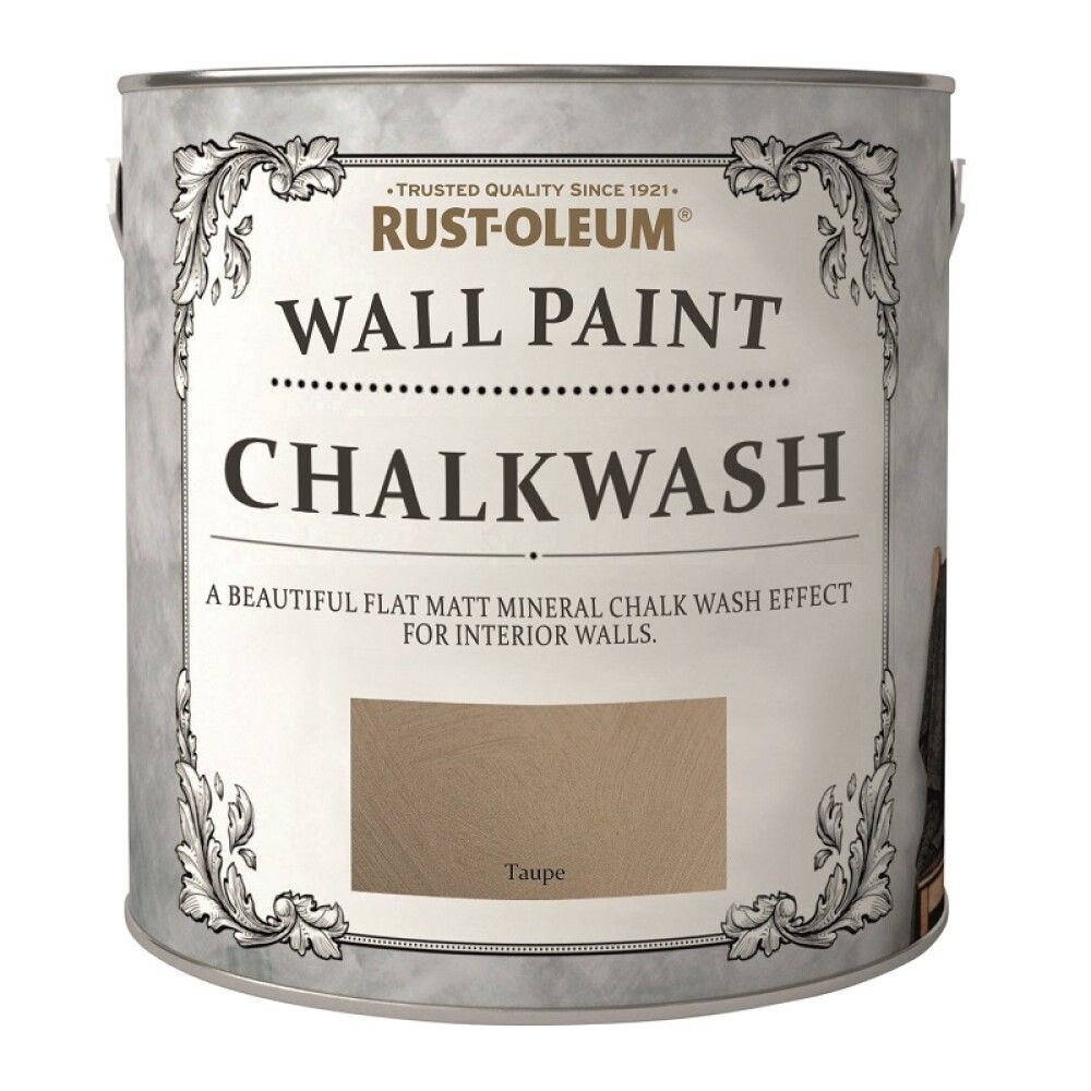 KALKWASH RUST-OLEUM VEGG OG LOFTMALING TAUPE 2,5L