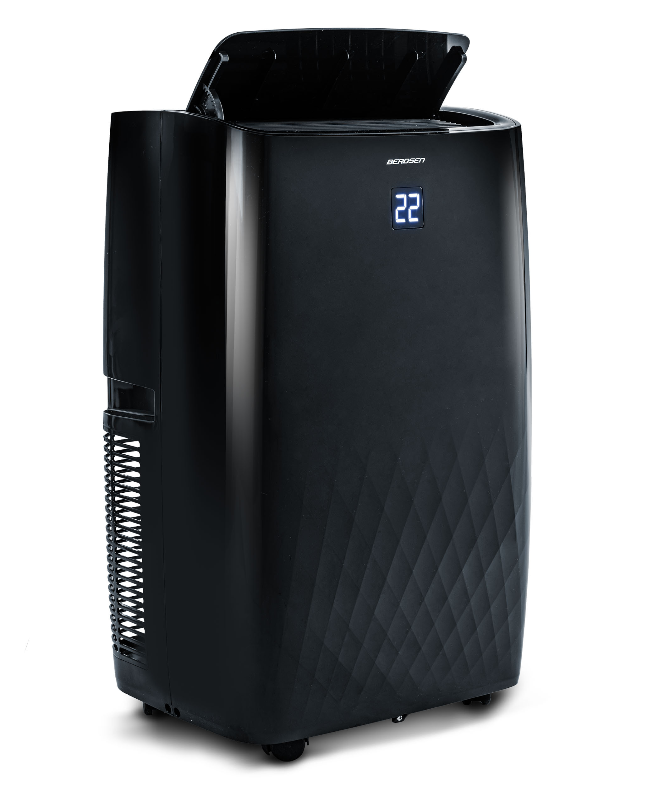Klimatyzator przenośny Berdsen z funkcją grzania 4kW osuszacz 36l/24h WiFi