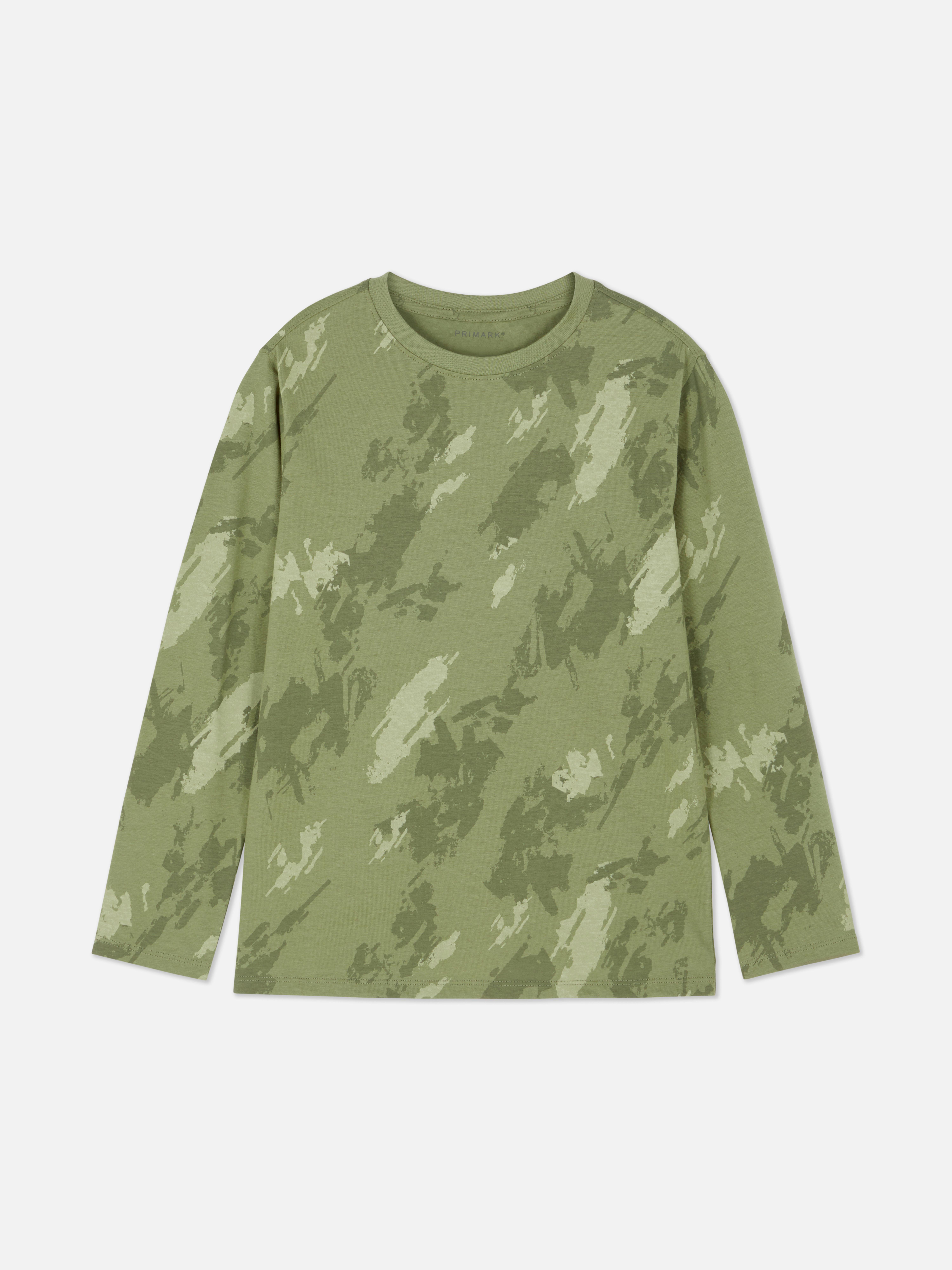 7-15yrs | Printed Long Sleeve T-Shirt
