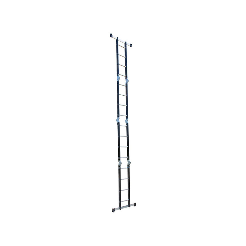 Echelle pliante Multifold 2-en-1 noire