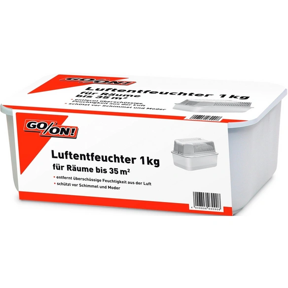 Raumentfeuchter, für Räume bis 35 m², 1,7 l, nachfüllbar