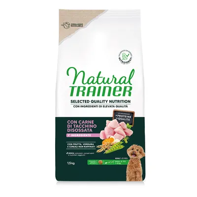 Natural Trainer Selected Quality Nutrition Adult Small & Toy Turkey