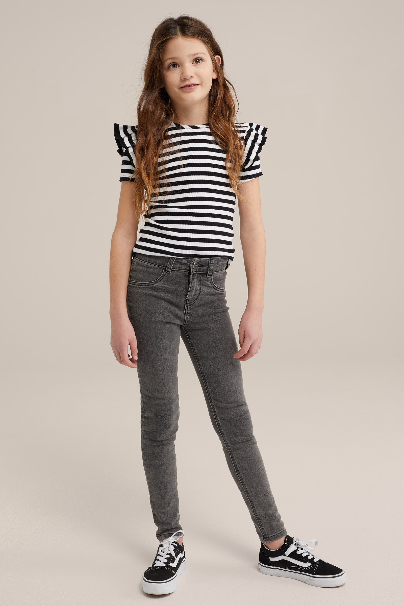 Meisjes superskinny jegging met stretch