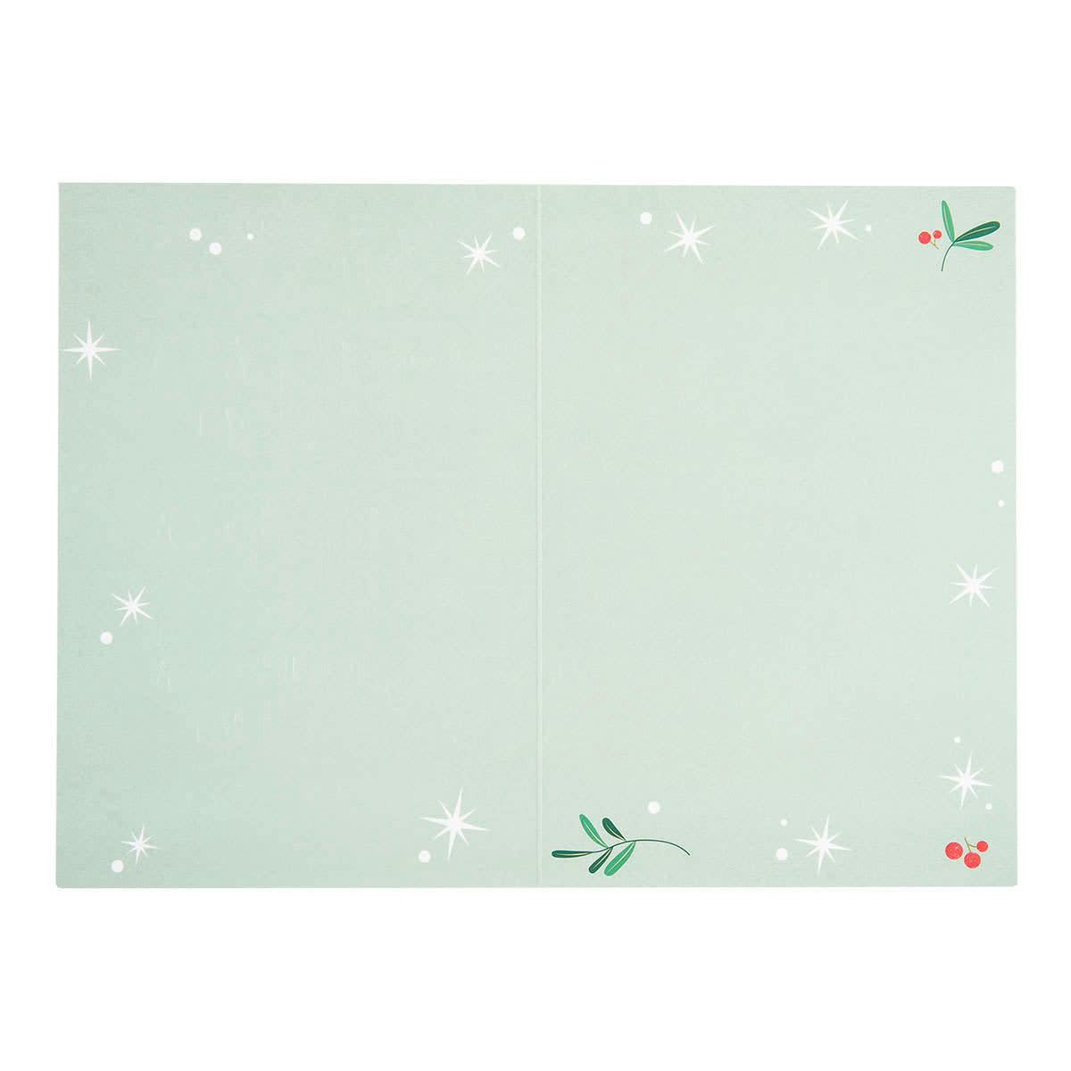 - Carte De Vœux Noël Chic Houx