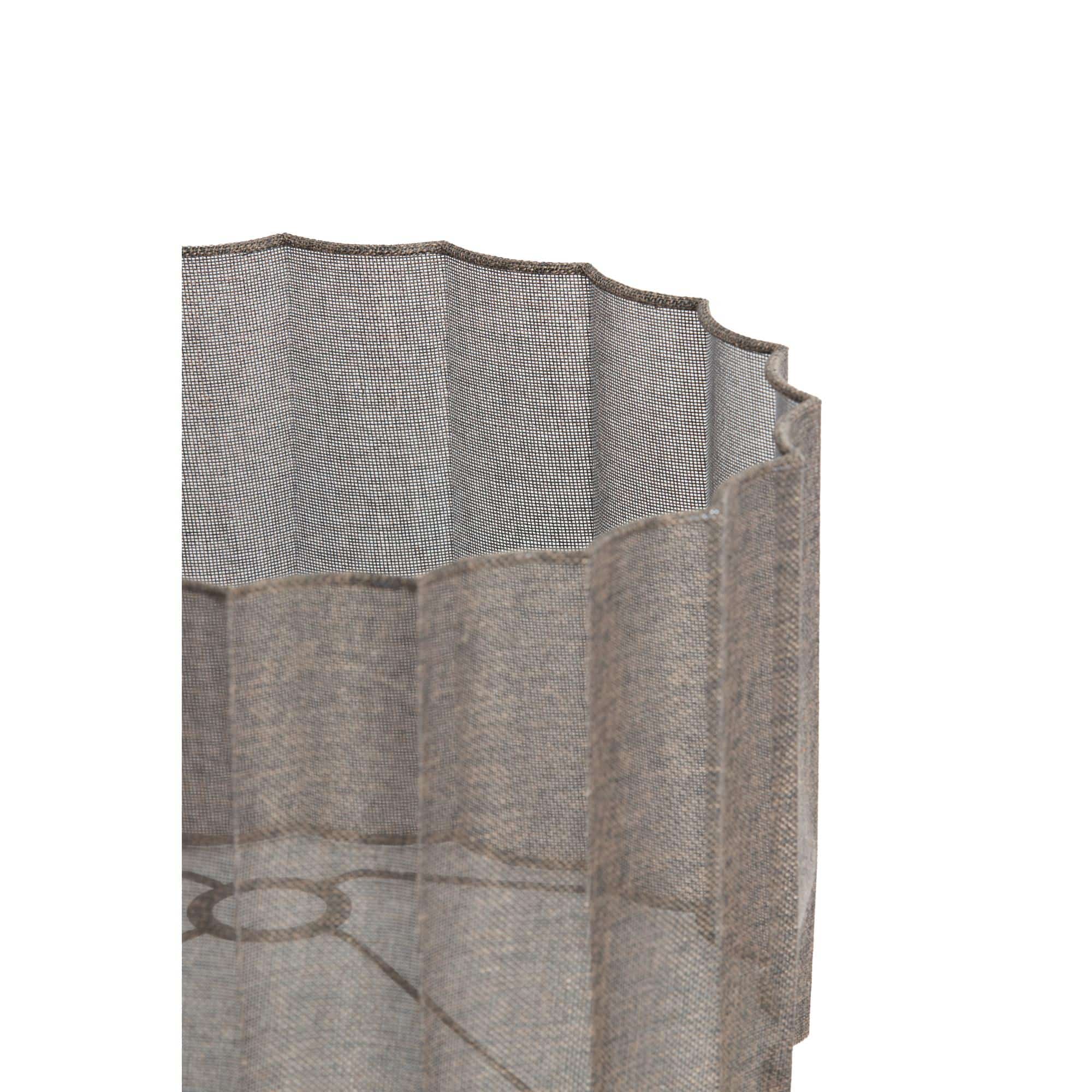 Light & Living Cilinder lampenkap Disli - Donkerbruin - Ø35cm