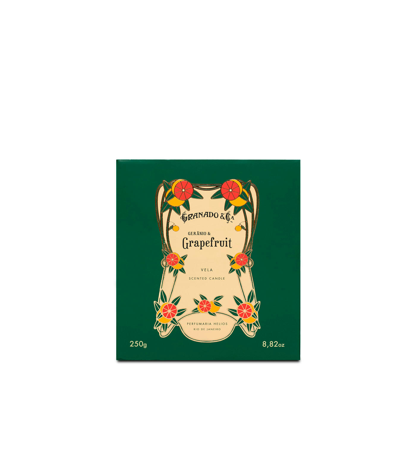 GÉRANIUM ET PAMPLEMOUSSE - Bougie 250g