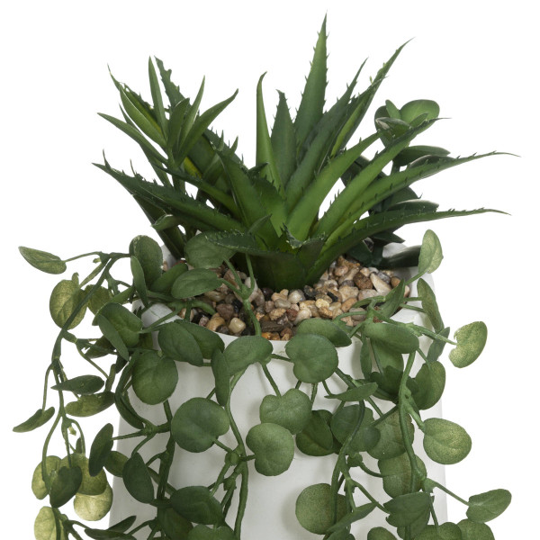 Sztuczna roślina PEPEROMIA, wisząca