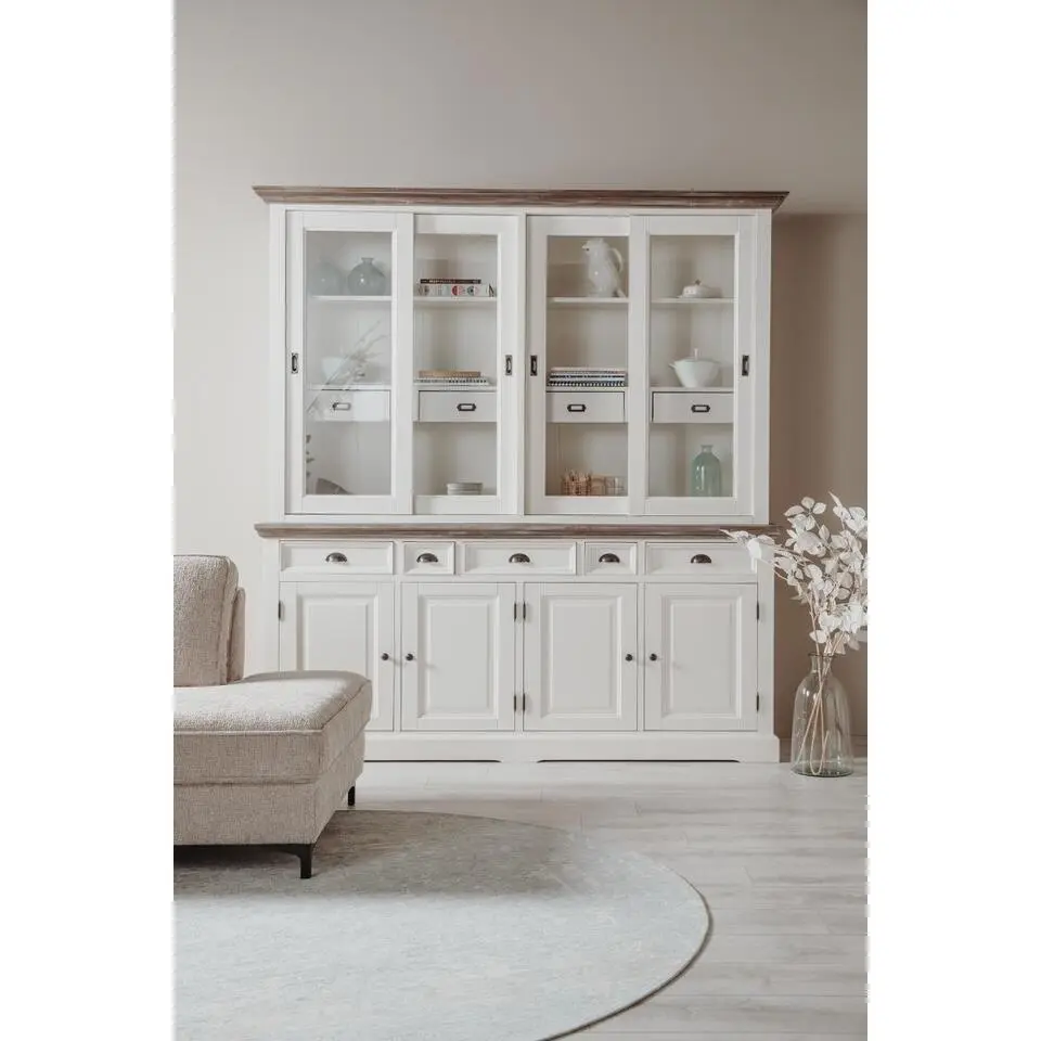 Tower Living - Fleur buffetkast - 204 cm - wit