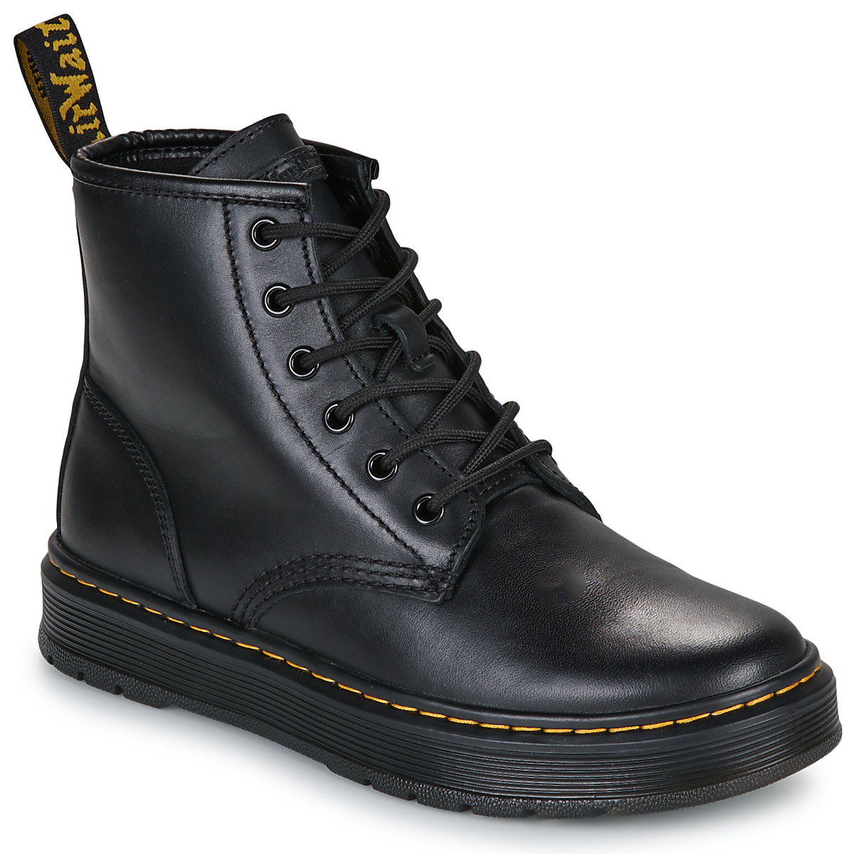 Dr. Martens - Brookline Chukka 6 Eye Boot Black Lusso - Black