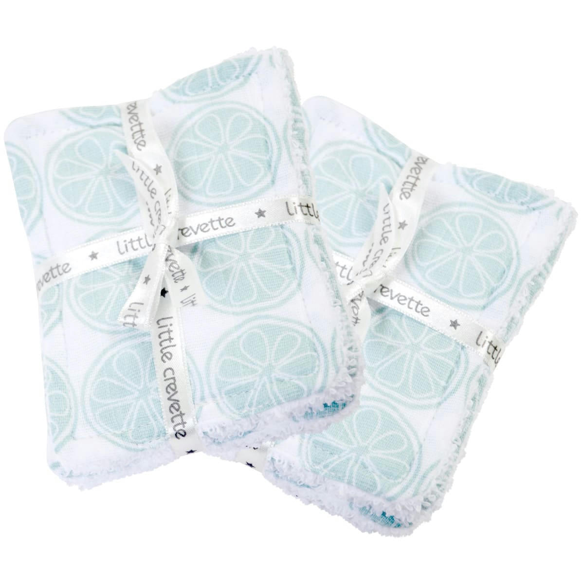 LIMONADE - Lot de 12 lingettes lavables