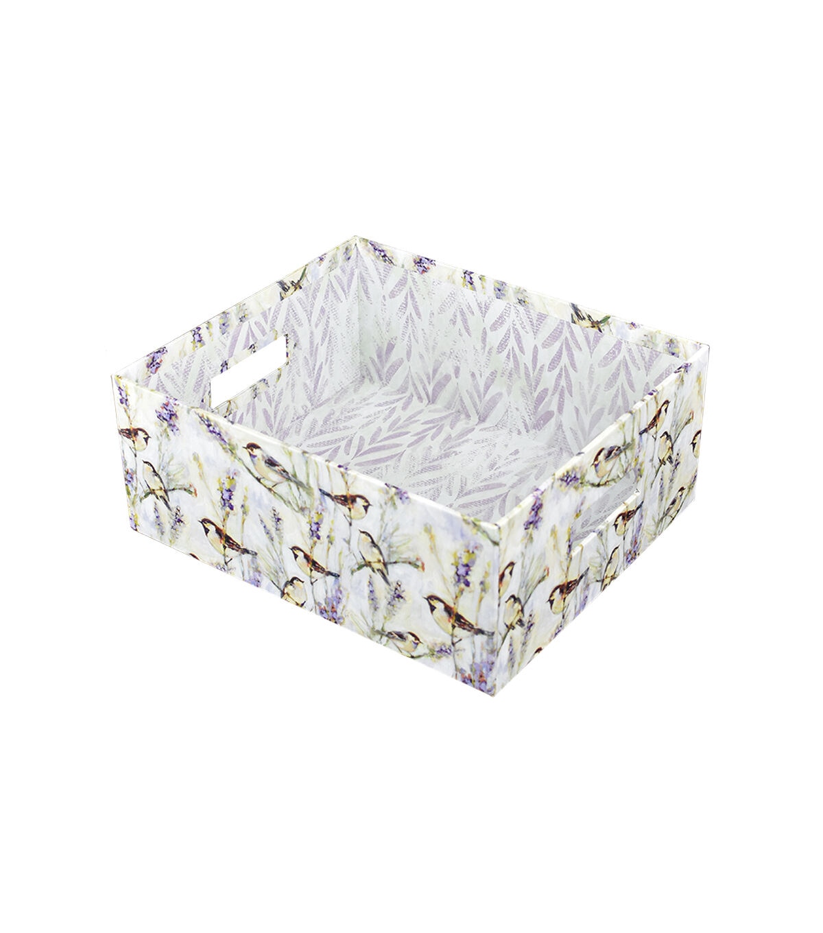 13 Meadowbrook Rectangle Box With Cutout Handles by Place & Time