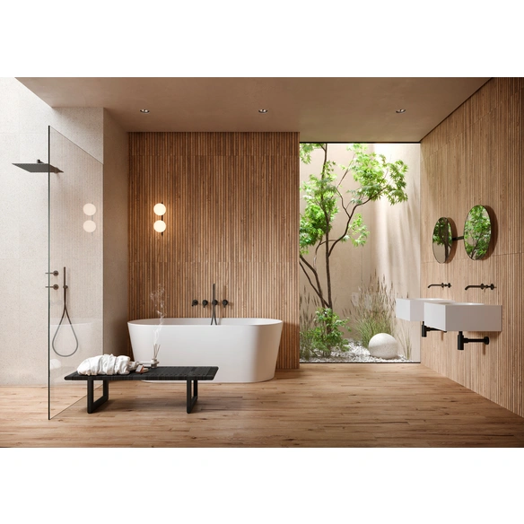 Wandfliese »Almera Wood«, BxL: 39,8 x 119,8 cm, strukturiert