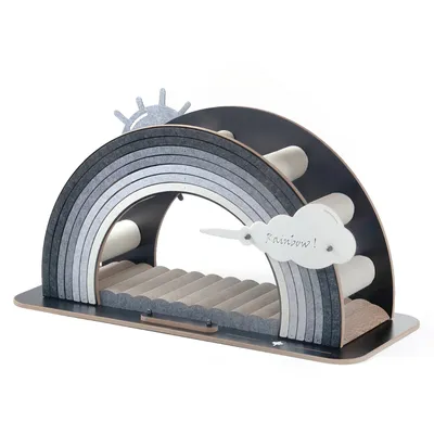 Canadian Cat Company Design Scratching Furniture Rainbow