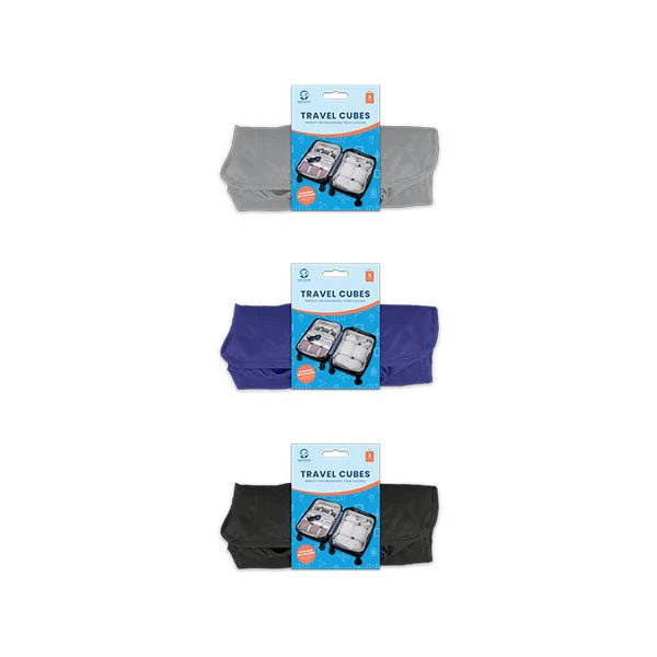 World Tour Luggage Packing Cubes 3 Pack