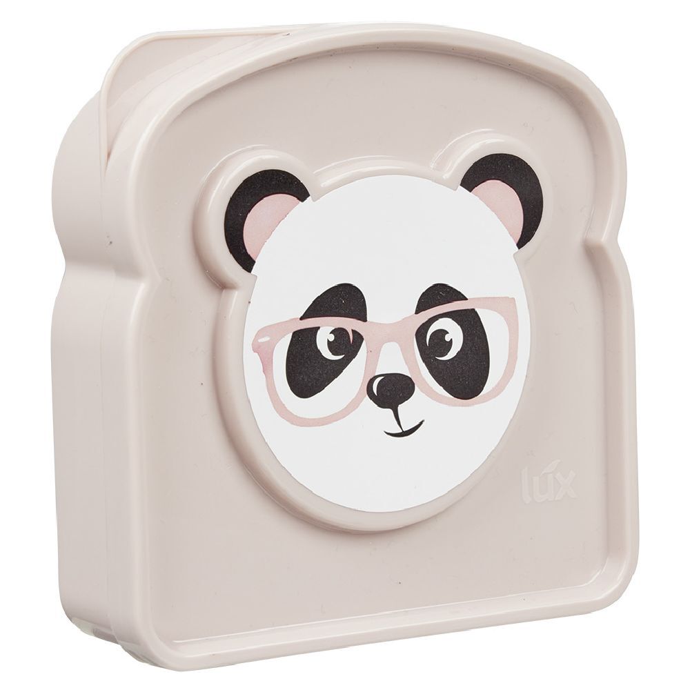 BoÎte à go&ucirc;ter enfant design panda bleu ou rose