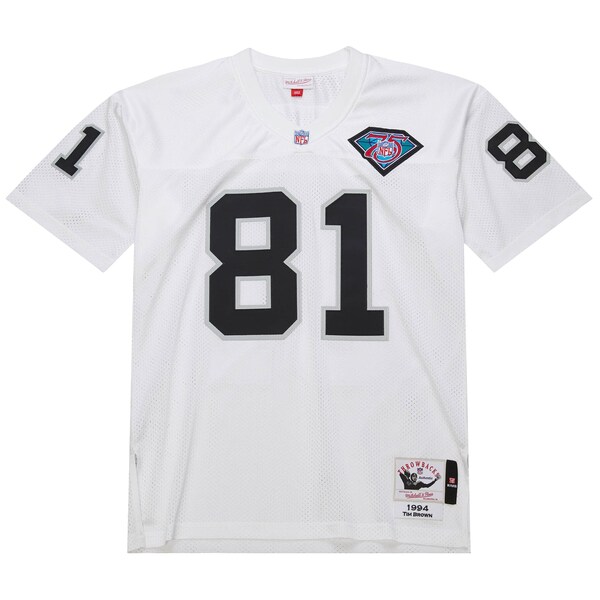 Tim Brown Las Vegas Raiders 1994  Authentic Throwback Retired Player Jersey - White