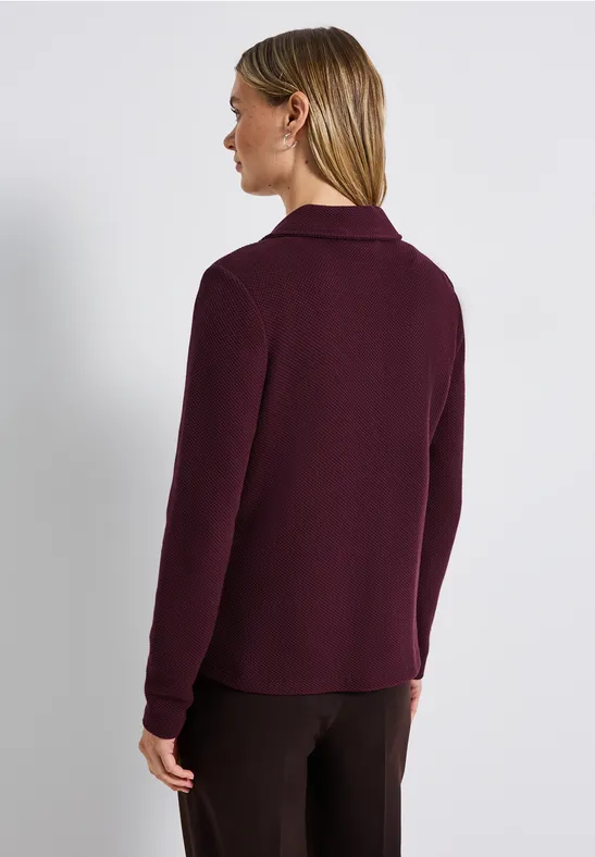 Basic Blazer mit Struktur