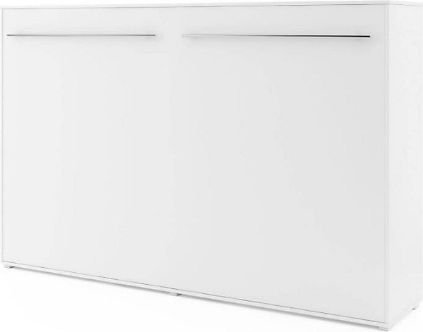 Lit escamotable DENEB 120x200 cm en trois coloris - Couleur: Blanc mat