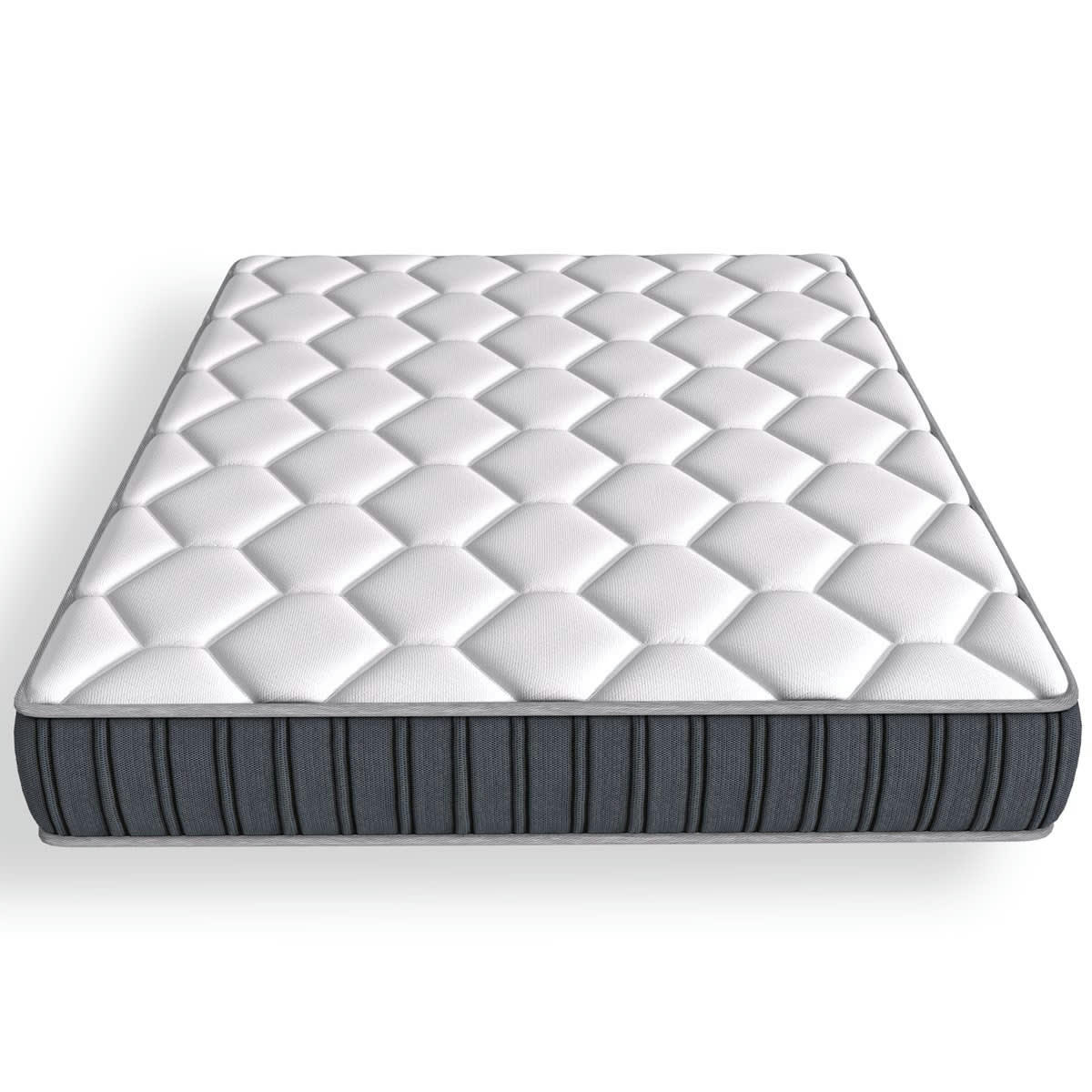 MEMO PRESTIGE - Matelas 140x190 Mémoire De Forme - Mousse Ergo, Haute résistance 35kg