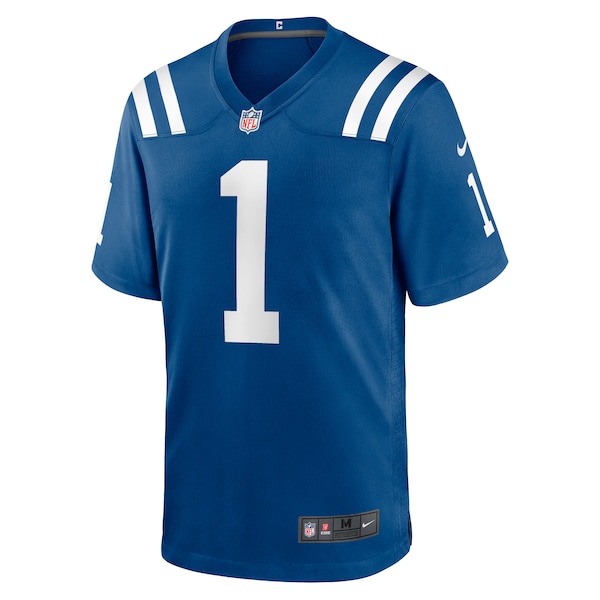 Number 1 Groom Indianapolis Colts Nike Game Jersey - Royal