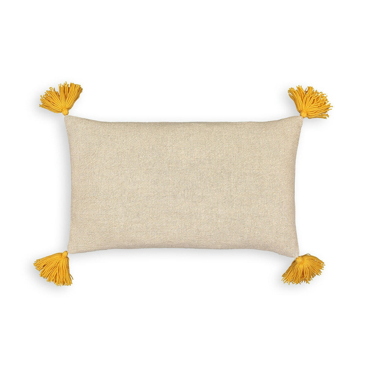 Housse de coussin en lin et coton, Riscaya
