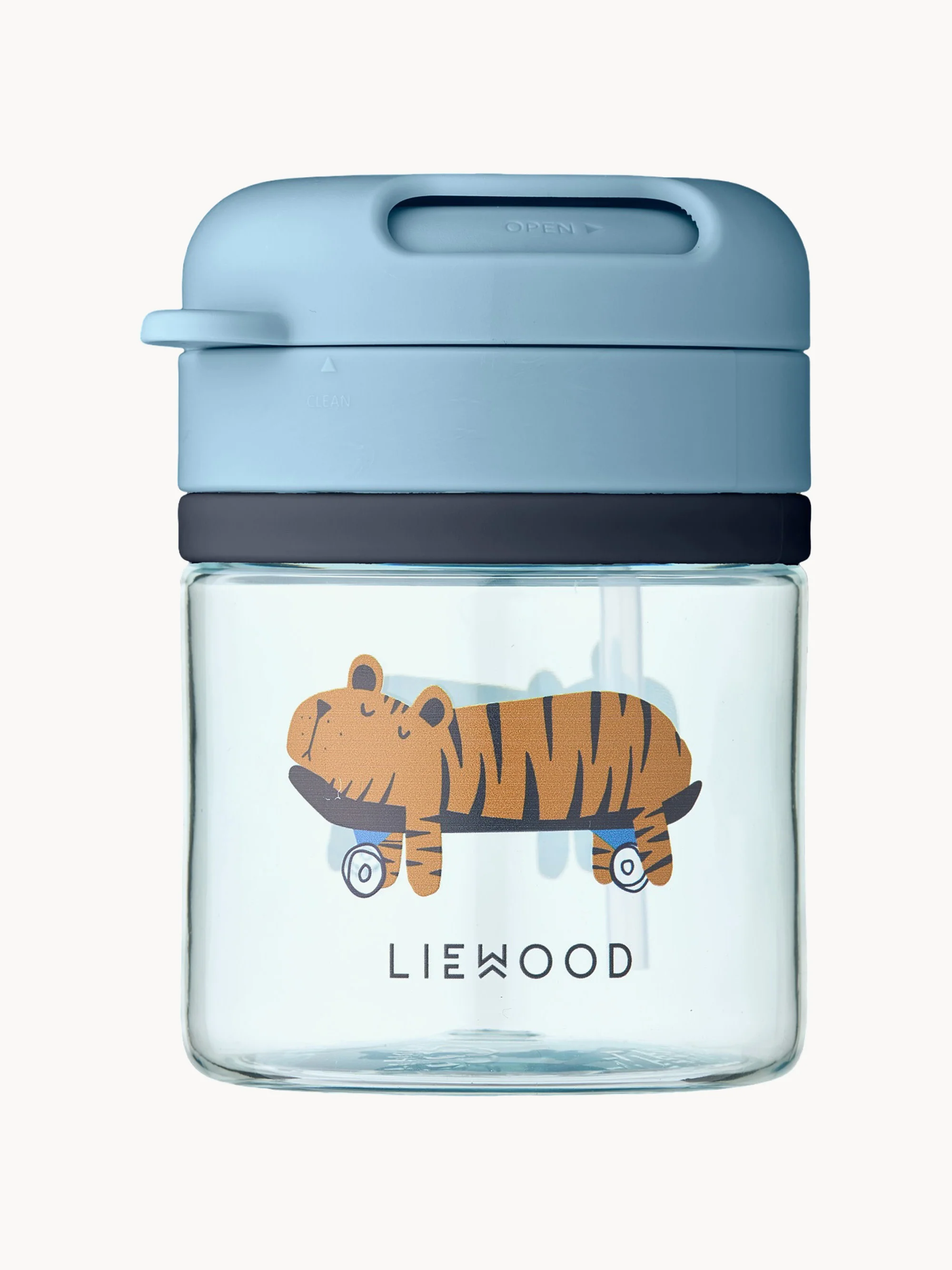 Kinderbecher Pavia mit Strohhalm