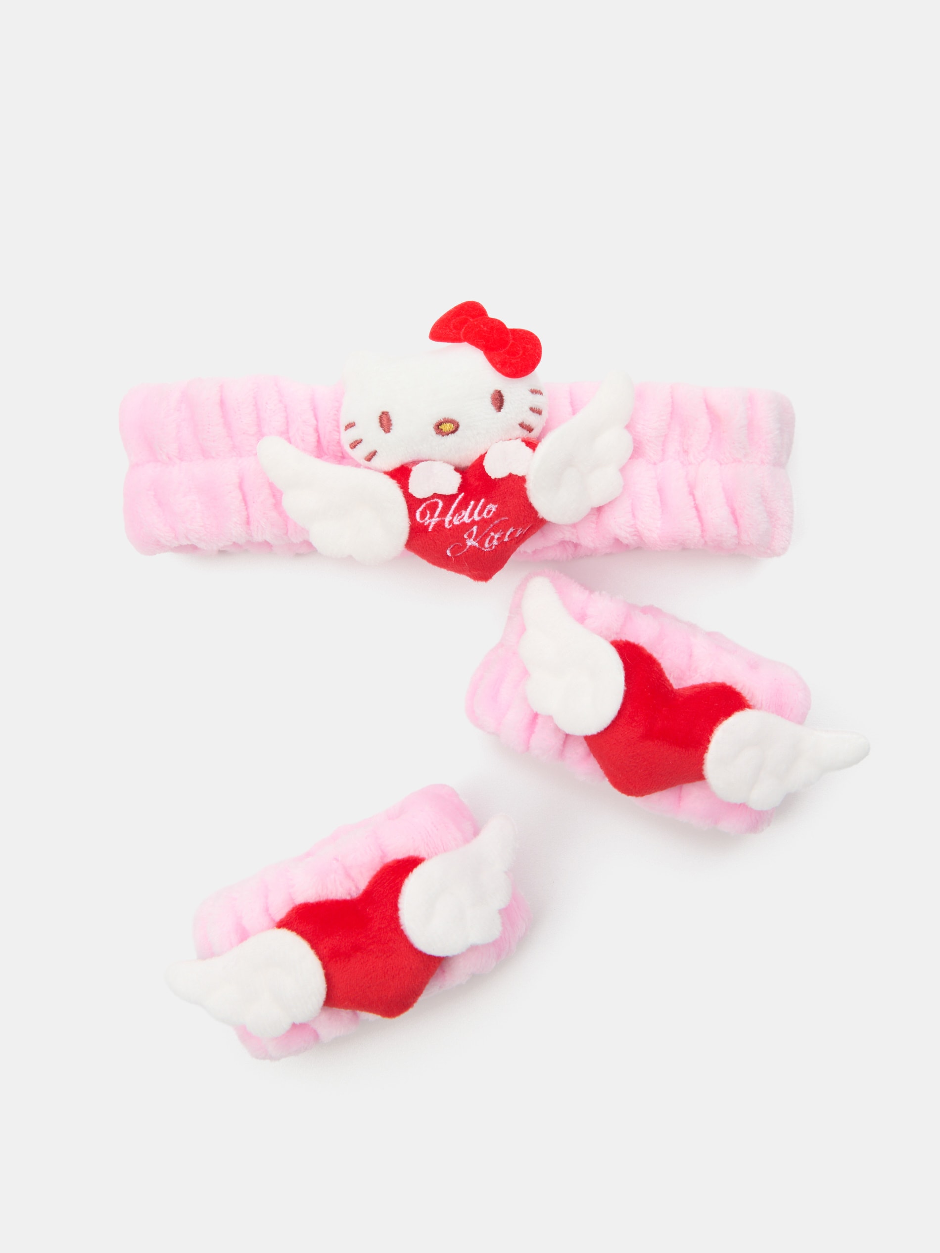 Opaski kosmetyczne na głowę i nadgarstki Hello Kitty