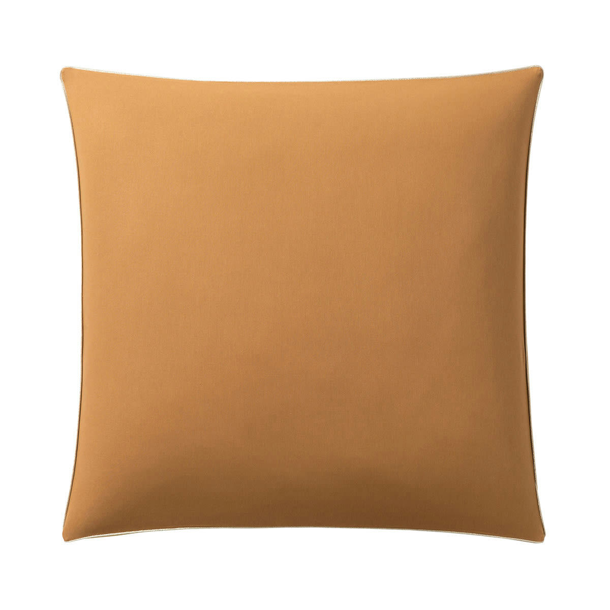 BONS JOURS ETINCELLE - Taie d'oreiller bicolore en coton jaune 65x65