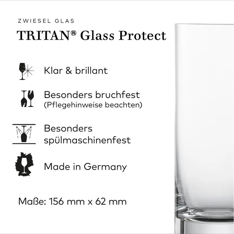 Longdrinkglas 4er-Set PARIS