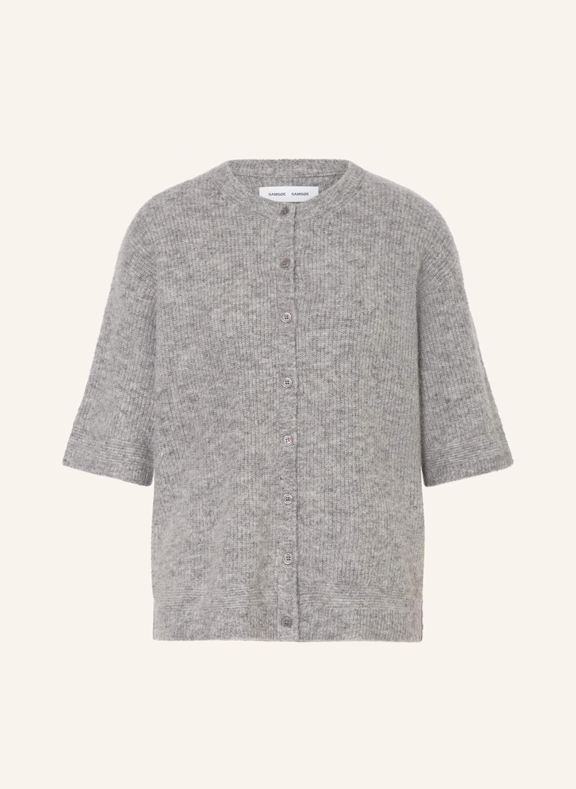 SAMSØE  SAMSØE Strickjacke SAANOURA mit Alpaka