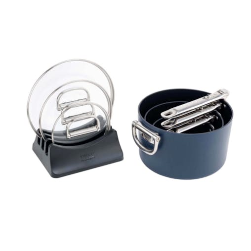 Joseph Joseph Space Non Stick 3 Piece Saucepan Set With Lids 3pc