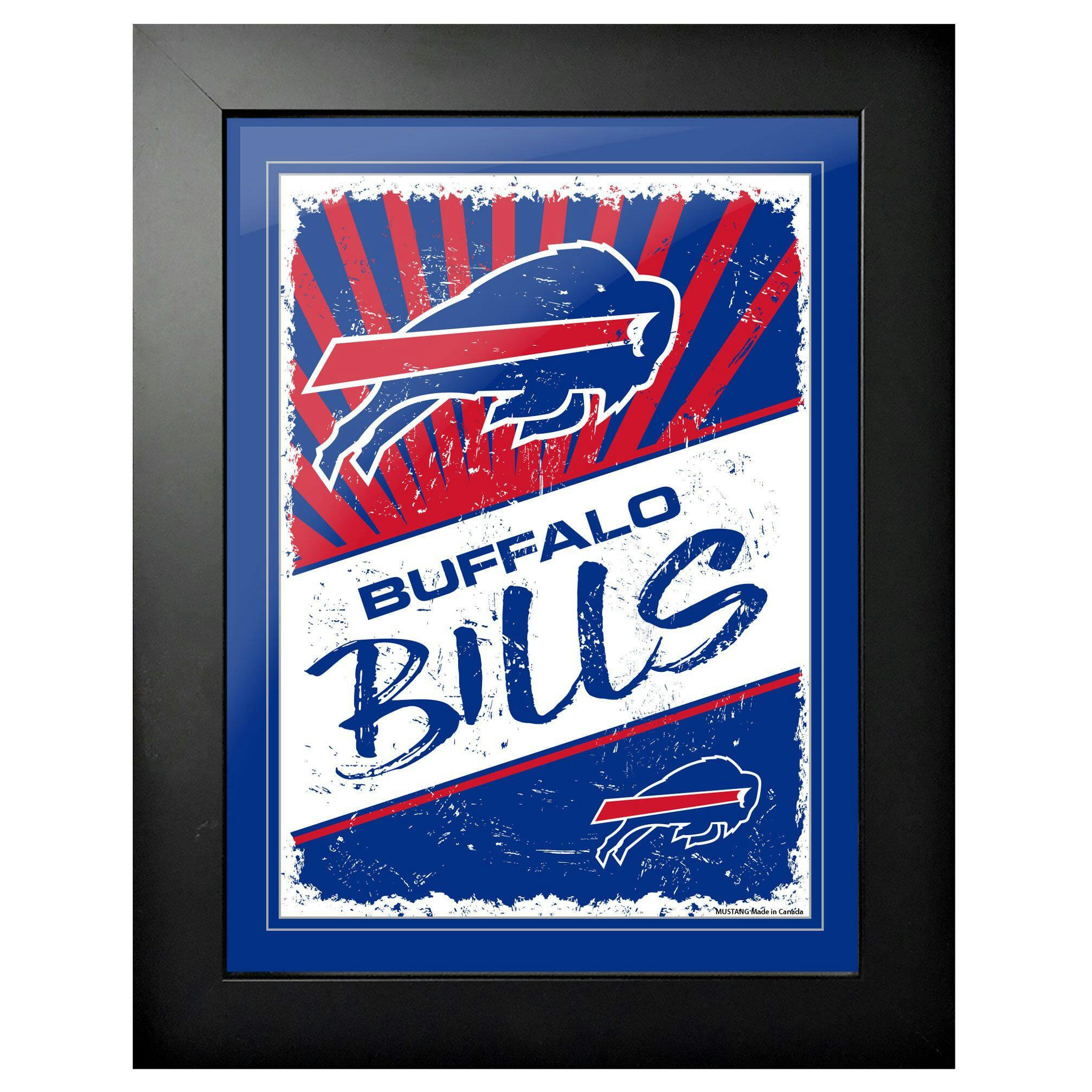 Buffalo Bills Classic Print Framed Artwork, 12 x 16-in