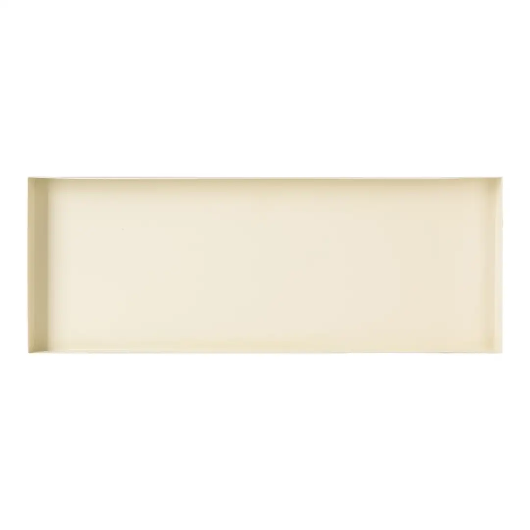 Deko-Tablett Creme,L 450 x B 170 x H 25 mm