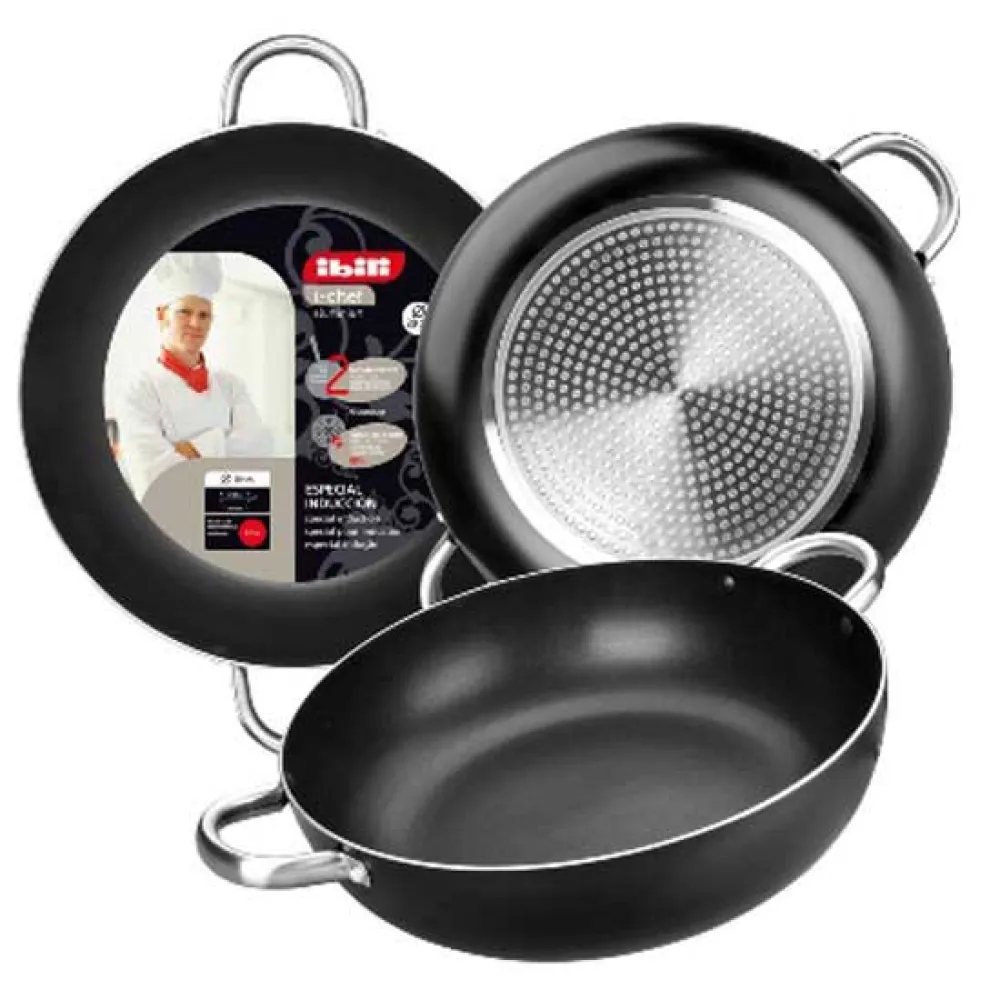 Ibili Honda 2 Handles I-Chef Frying Pan 28 cm