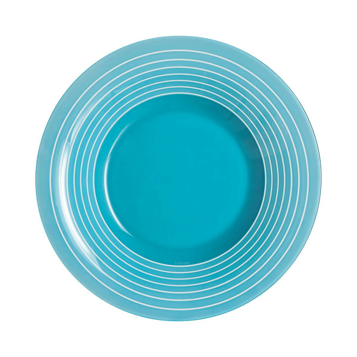 FACTORY - Assiette creuse bleue 21.5 cm
