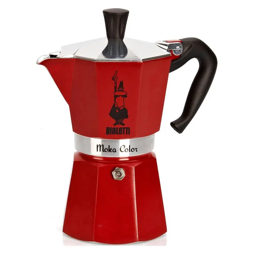 Kaffeezubereiter Set bestehend aus gleichen Artikeln Moka Express