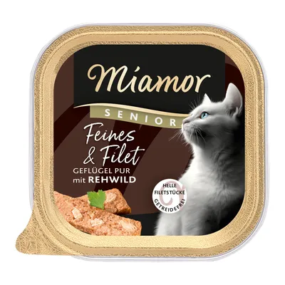 Saver Pack Miamor Fine & Fillet Senior 32 x 100g