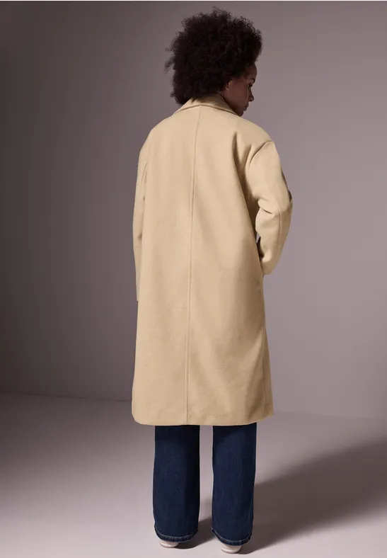 Oversized Revers-Mantel