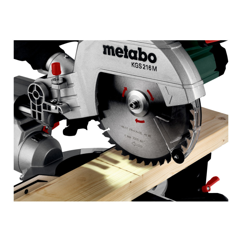 Scie à onglet radiale KGS 216 M 1500 W METABO